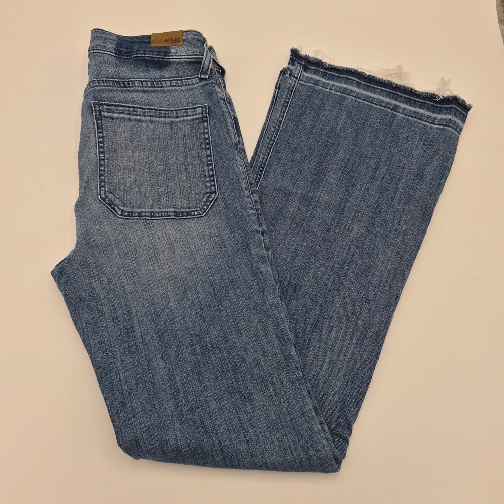 Ariat Denim High Rise Slim Trouser Jeans Alabama Wash Vivianne 27S 10037944